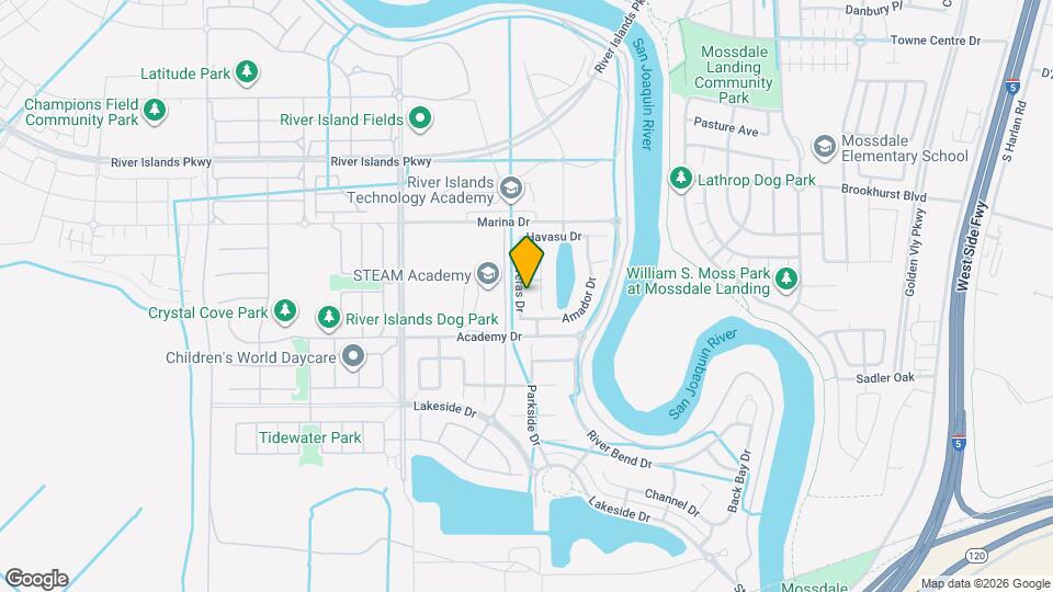 18076 Calaveras Dr Map and Location Details