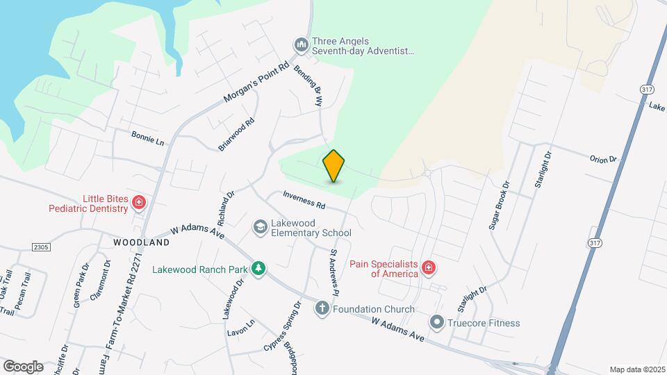 711 Saddlehorn Dr Map and Location Details