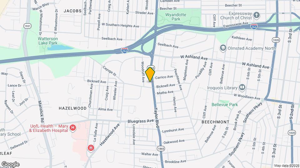 4046 Taylor Blvd Map and Location Details