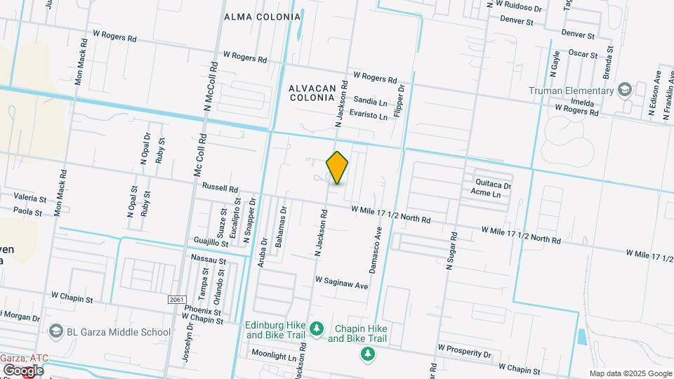 2216 N Jackson Rd Map and Location Details