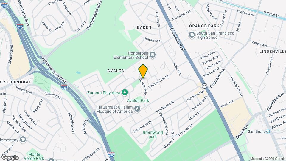 424 Dorado Way Map and Location Details