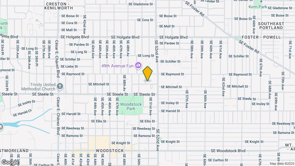 5114 SE 51st Ave Map and Location Details