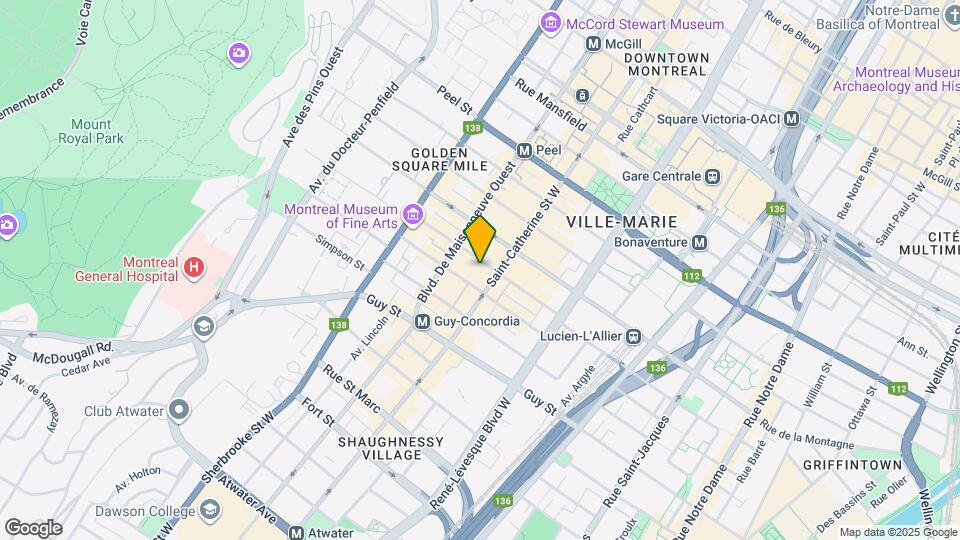 Le 1420 Crescent Map and Location Details