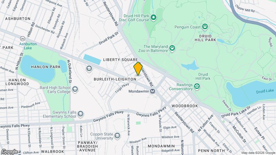 2304 Tioga Pkwy, Unit 2 Map and Location Details