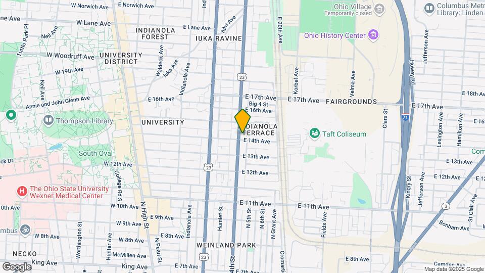 1738 N 4th St-Unit -1738 Map and Location Details