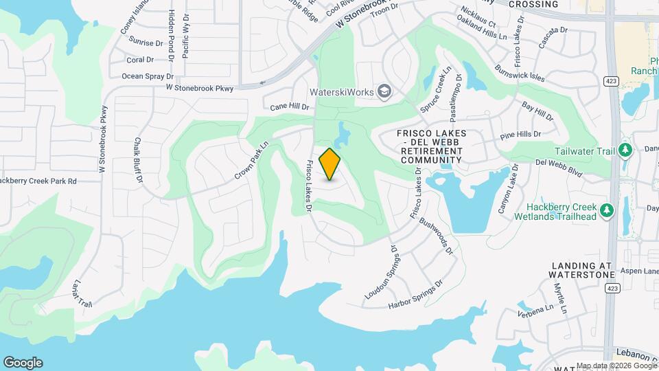 1854 Dexter Ln Map and Location Details