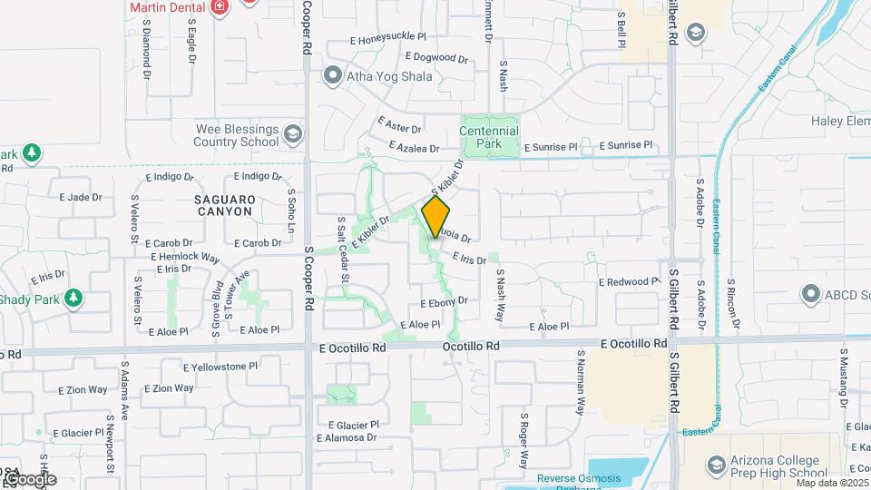 3732 S Halsted Dr Map and Location Details