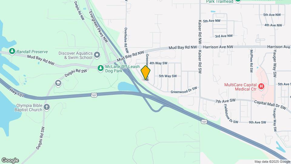 4945 Greenwood Dr SW Mapa y Detalles de la Ubicación