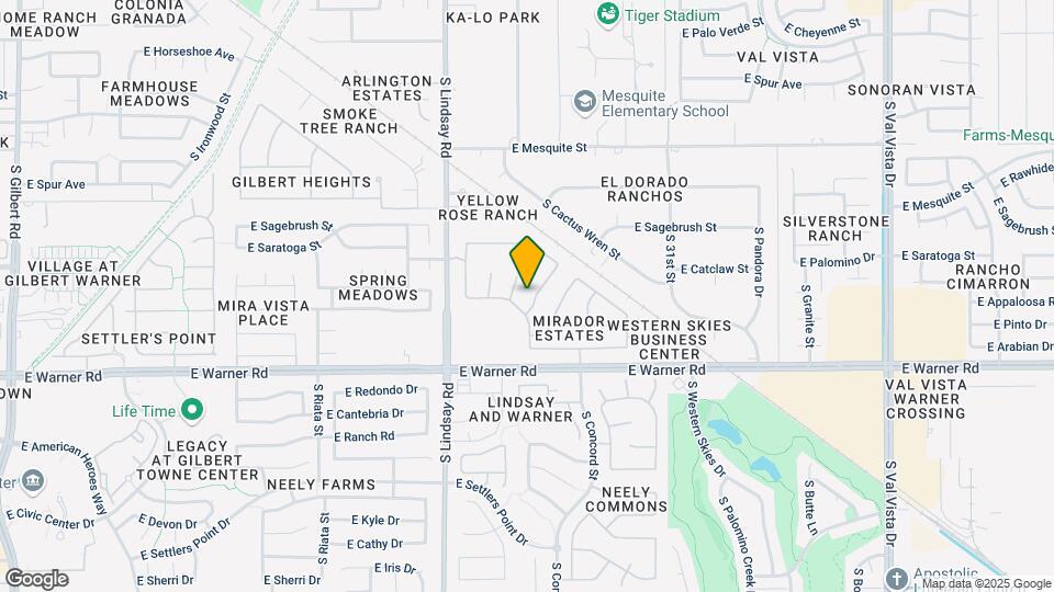 672 S Porter St Map and Location Details