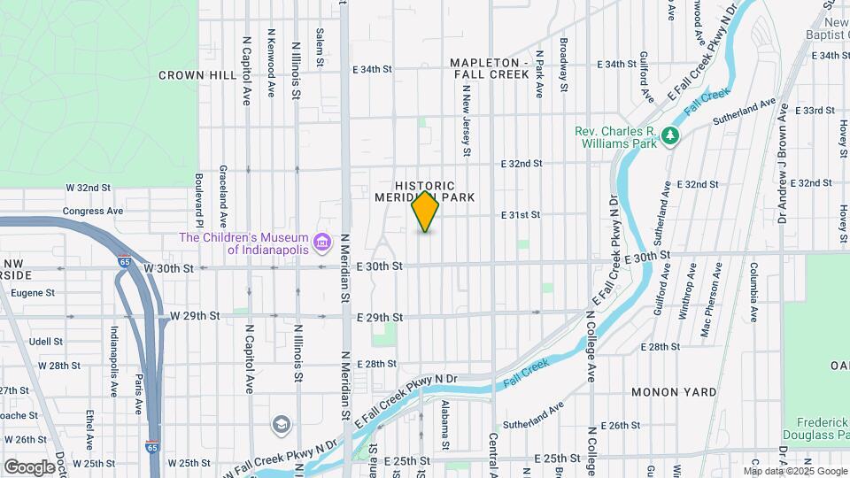 3039 N Delaware St Map and Location Details