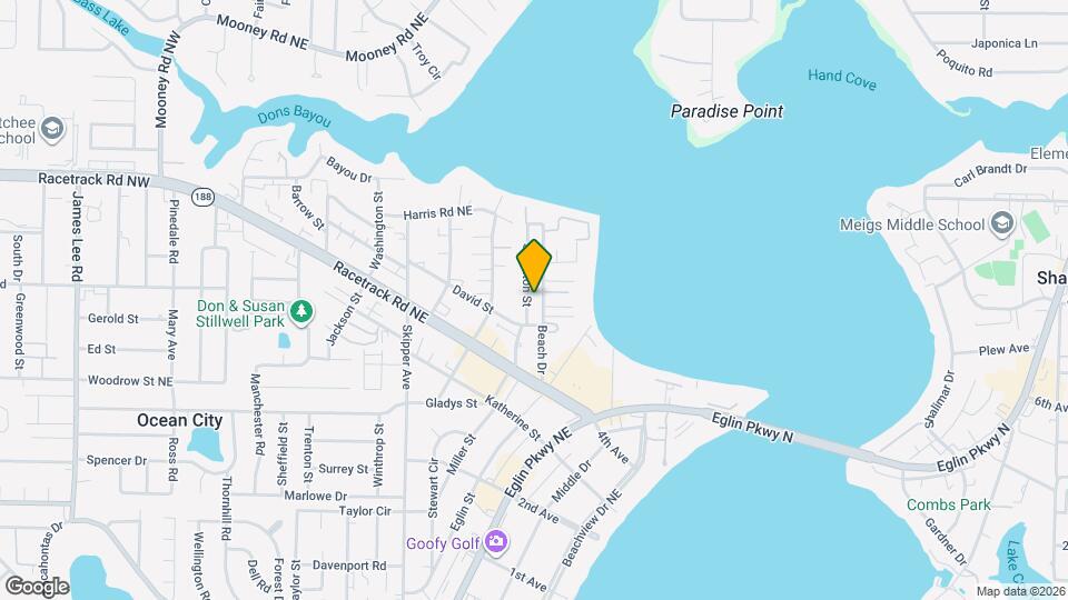 122 Beach Dr Map and Location Details