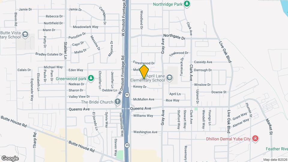 1218 Casita Dr, Unit 1218 Casita dr Suite 3 Map and Location Details