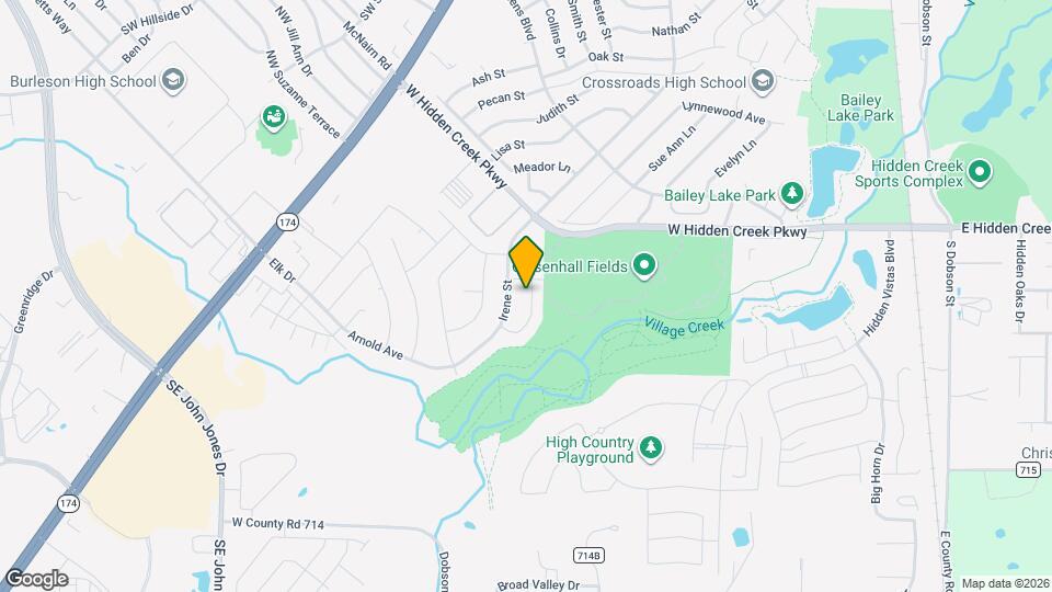 1008 Mitchell Ln Map and Location Details