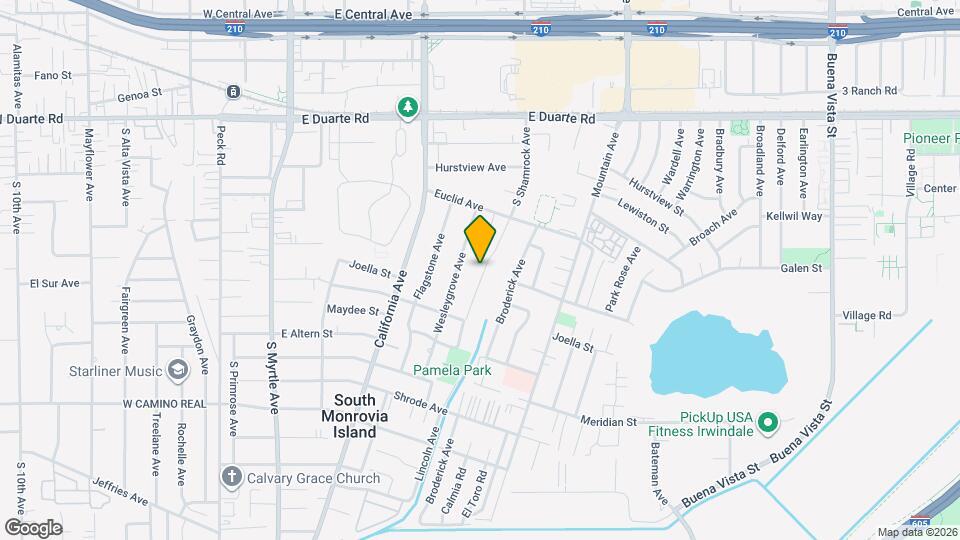 2093 Goodall Ave Map and Location Details