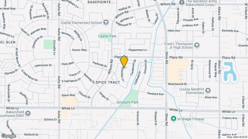 3416 Parsley Ln Map and Location Details