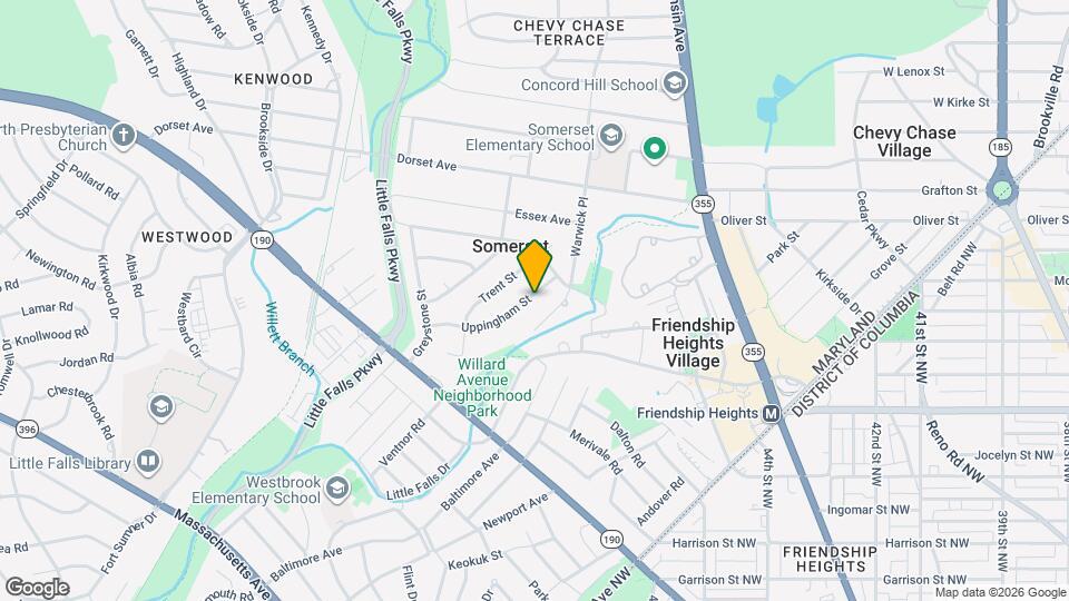 5523 Uppingham St Map and Location Details