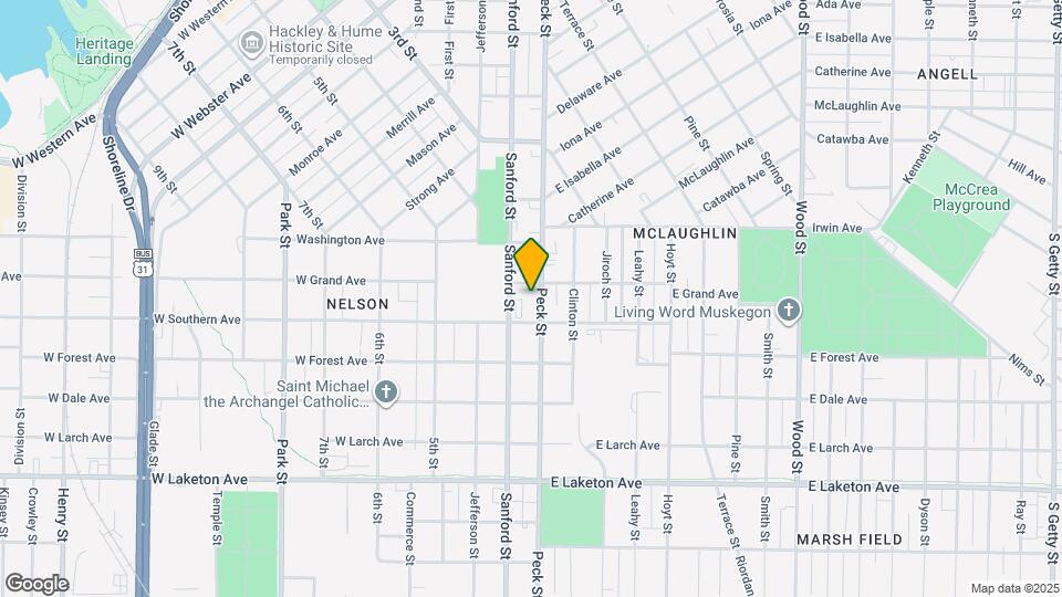 1515 Peck St Map and Location Details