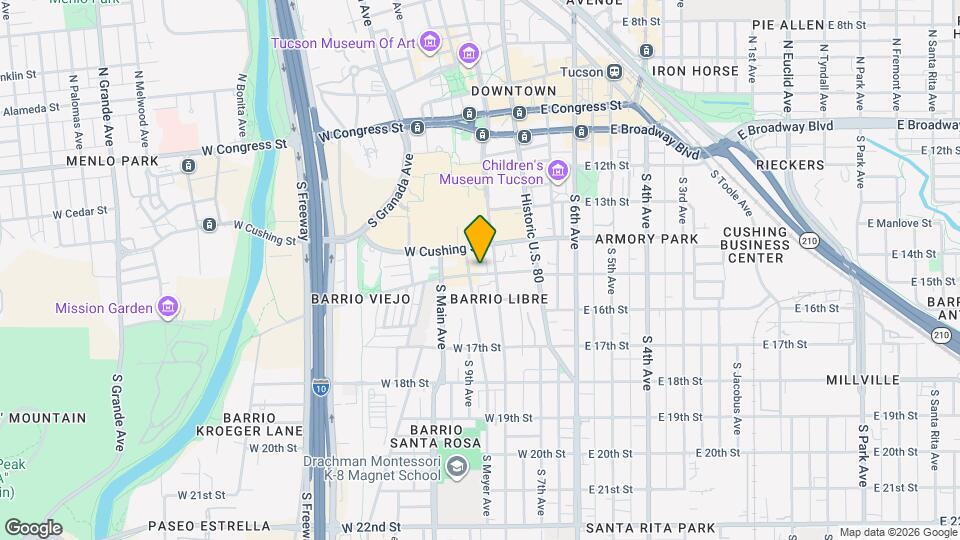 143 W Simpson St Map and Location Details