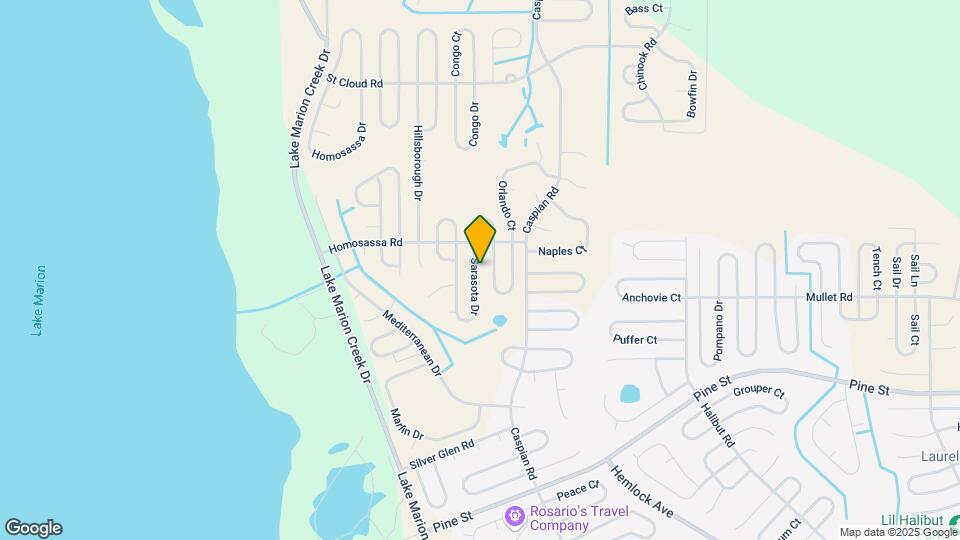 1409 Sarasota Dr Map and Location Details