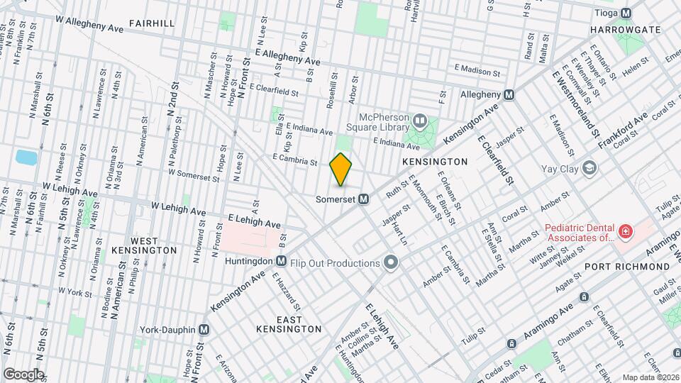 2806 Boudinot St Map and Location Details