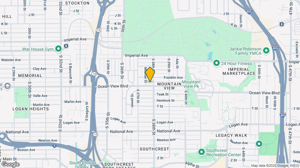 3776 Ocean View Blvd Map and Location Details