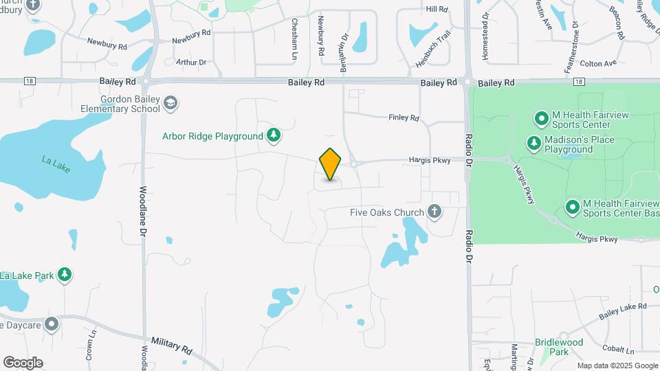 4311 Corn Silk Ln Mapa y Detalles de la Ubicación