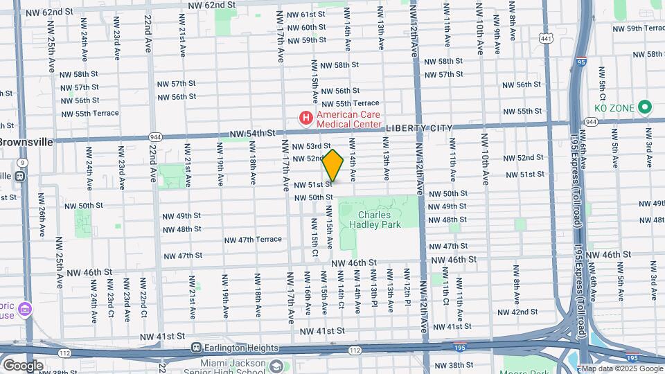 1468 NW 51st St Map and Location Details