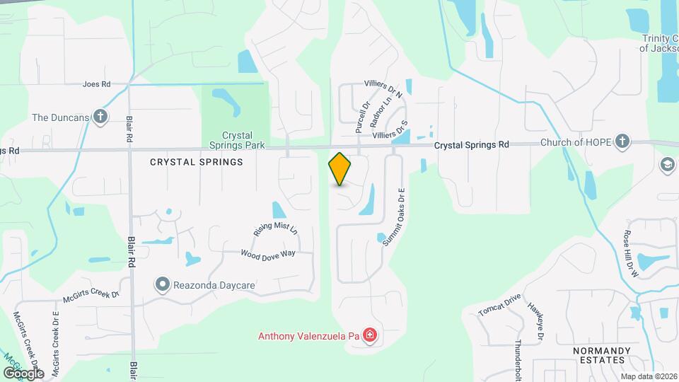 9715 Underwood Ct Map and Location Details