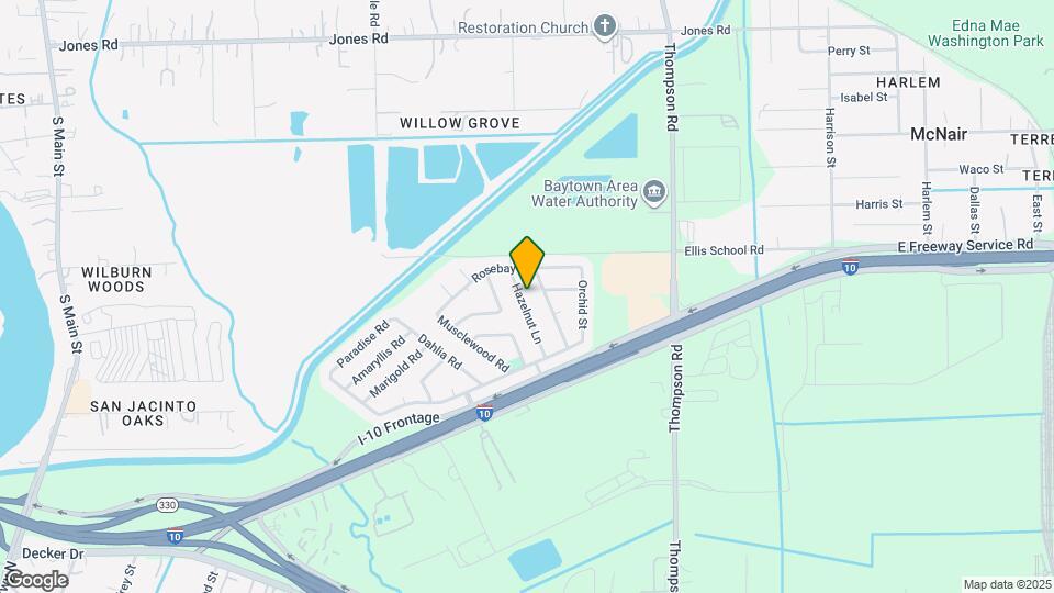 7014 Hazelnut Ln Map and Location Details