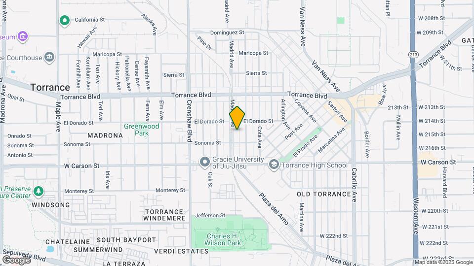 1504 Madrid Ave Map and Location Details