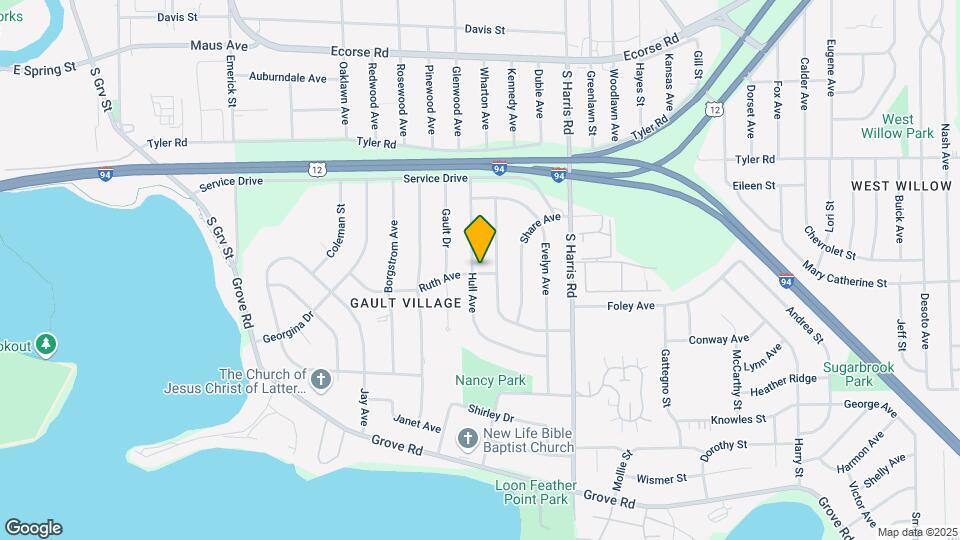 1191 Hull Ave Map and Location Details