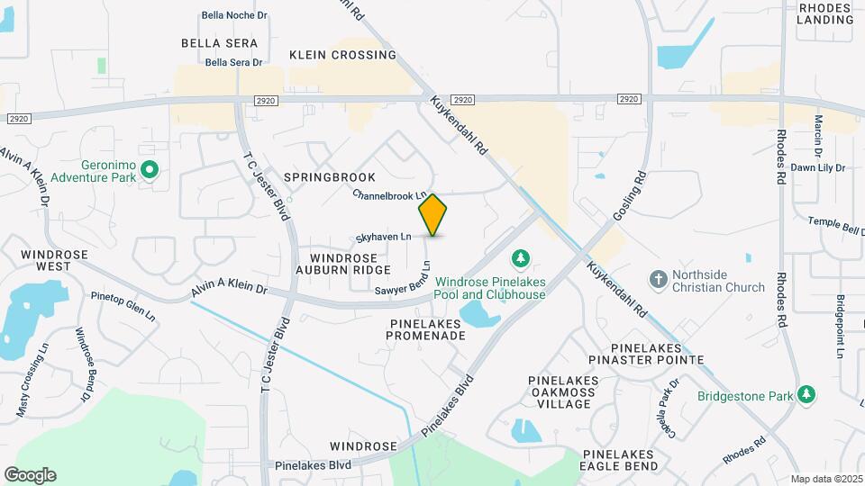 5803 Sawyer Bend Ln Map and Location Details