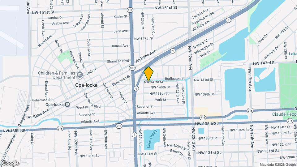 2540 NW 141st St Map and Location Details