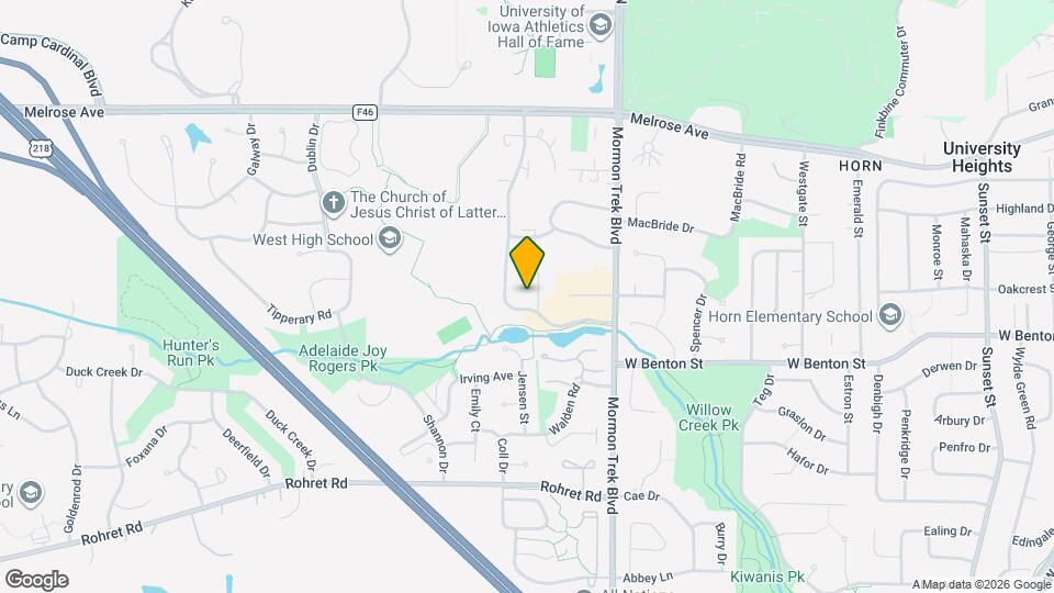 808 Westwinds Dr Map and Location Details