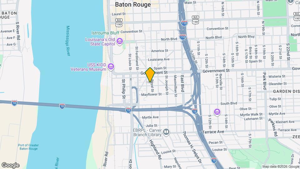 521 Europe St Map and Location Details