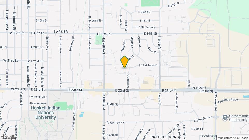 1304 Crosswinds Ct Map and Location Details