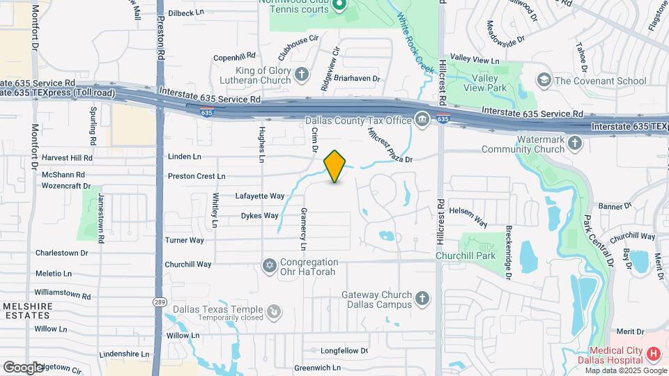 6560 Lafayette Way Mapa y Detalles de la Ubicación