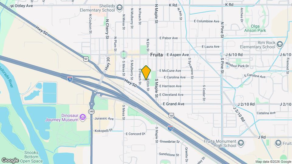 241 S Elm St Map and Location Details