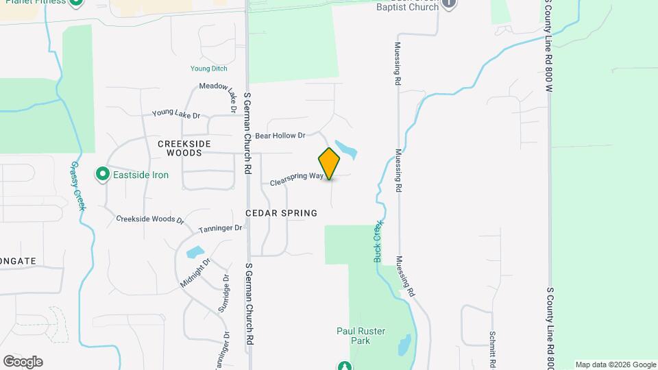 412 Woodland Trail Dr Mapa y Detalles de la Ubicación