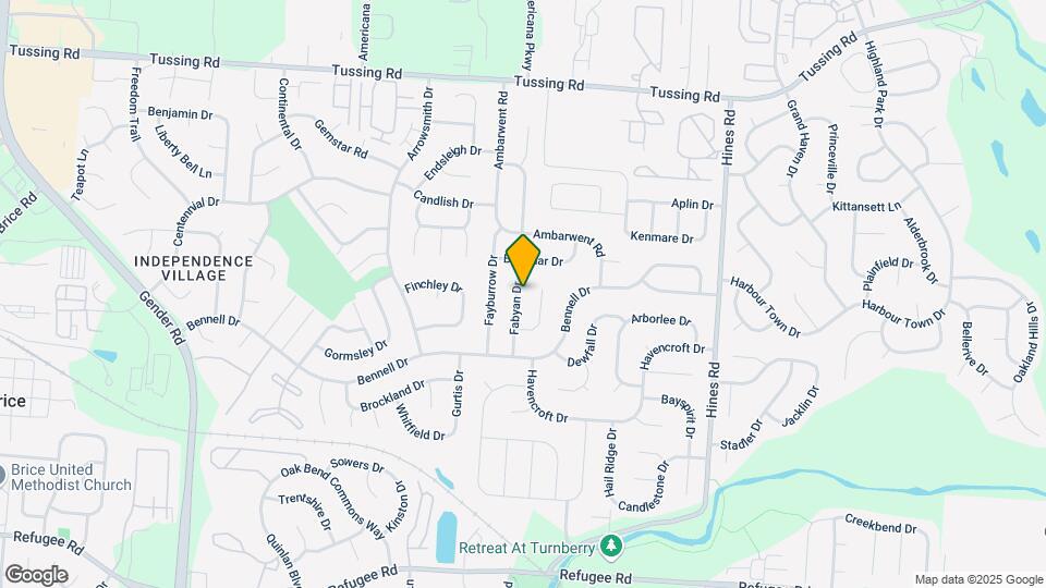 3112 Fabyan Dr Map and Location Details