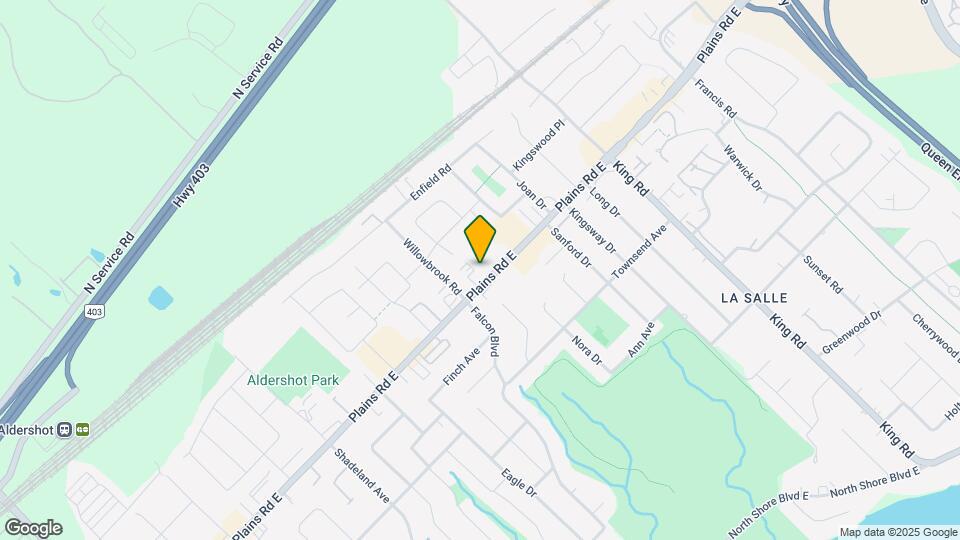 457 Plains Rd E Map and Location Details