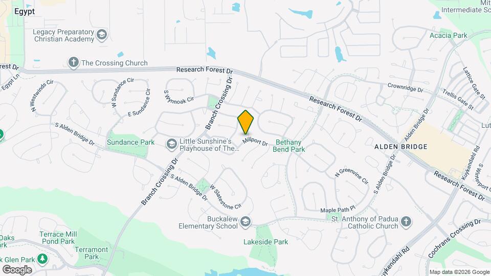 3 Sweet Birch Pl Map and Location Details