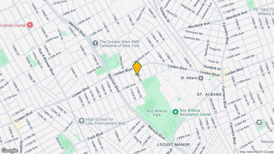 114-36 175th St Map and Location Details