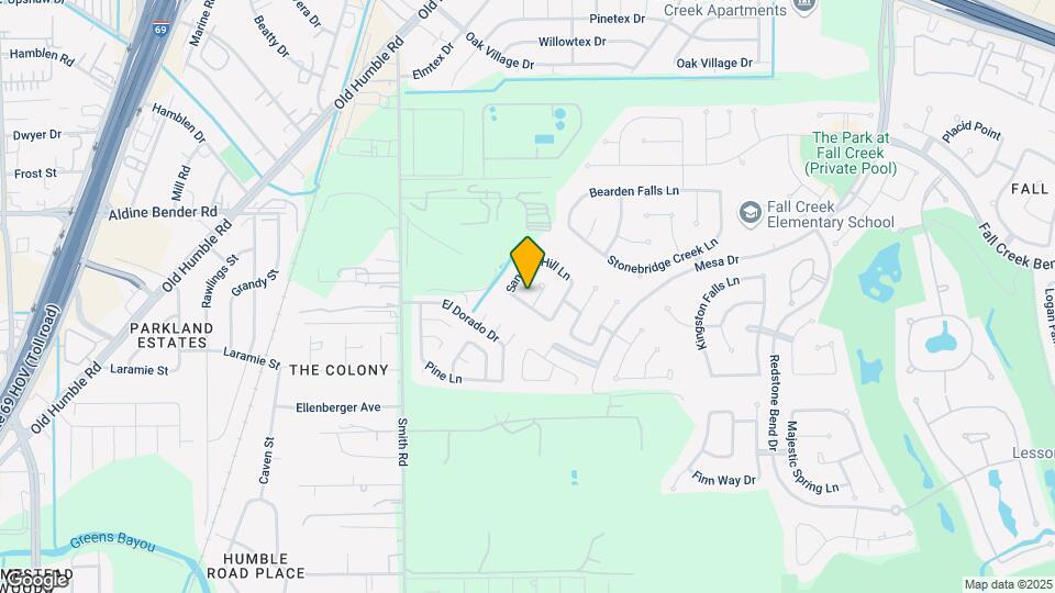 7019 Dewberry Shores Ln Map and Location Details