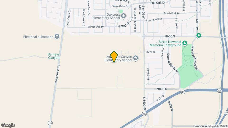 8807 Solitude Pass Way Map and Location Details