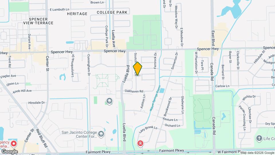 3307 Scotch Moss Ln Map and Location Details