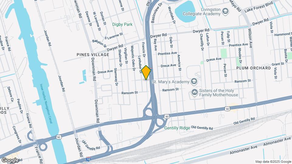 4550 Francis Dr Map and Location Details