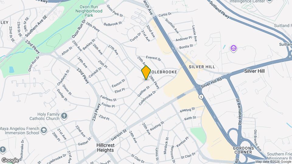 2707 Fairlawn St Map and Location Details