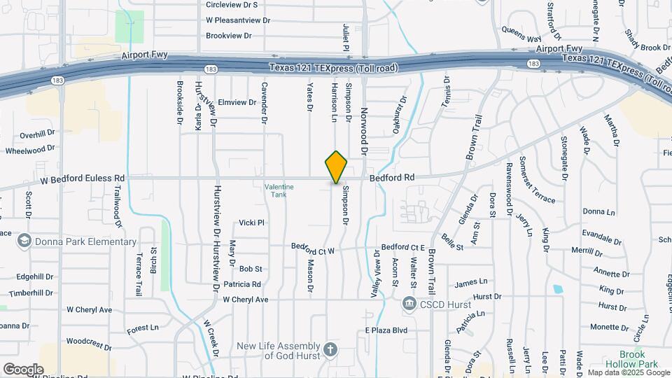 1228 Harrison Ln Mapa y Detalles de la Ubicación