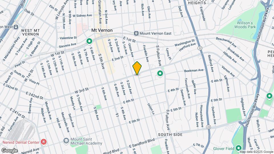 204 Union Ave Mapa y Detalles de la Ubicación